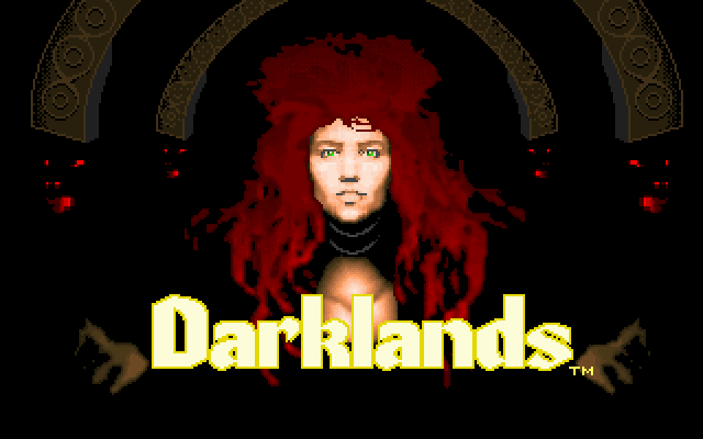Darklands (DOS) screenshot: Title screen