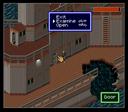 Shadowrun (SNES) screenshot: On a ship