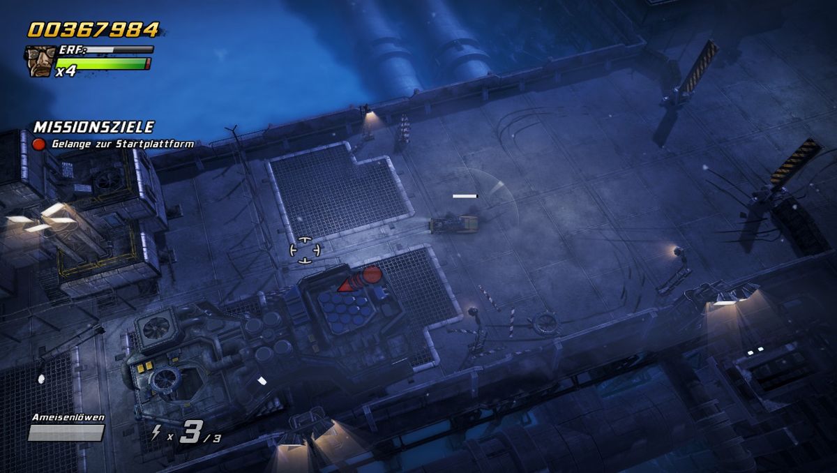 Renegade Ops: Cold Strike (Windows) screenshot: That thing is called "Golem".