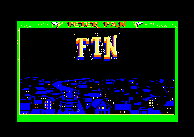 Peter Pan (Amstrad CPC) screenshot: End