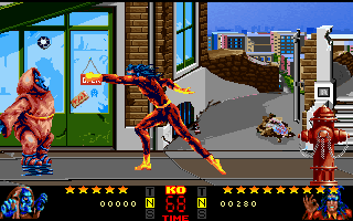 Dangerous Streets (DOS) screenshot: In-game