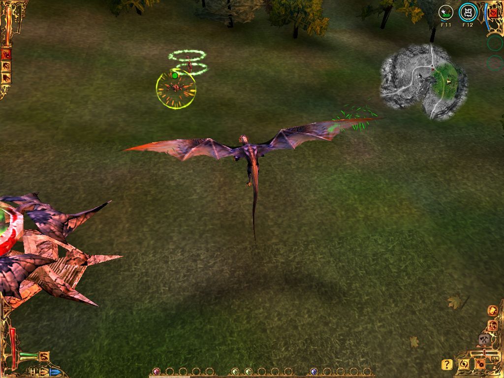 I of the Dragon (Windows) screenshot: ...and his zombie minions.
