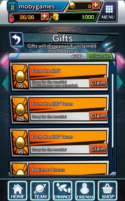 Screenshot of Justice Monsters Five (Android, 2016) MobyGames