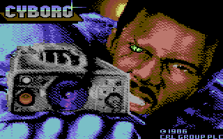 Cyborg (Commodore 64) screenshot: Loading screen