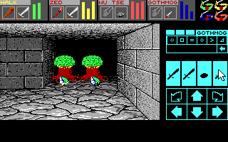 Dungeon Master (DOS) screenshot: Your main source of food