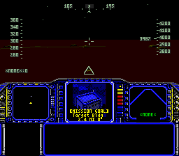 F-117 Night Storm (Genesis) screenshot: Starting off.