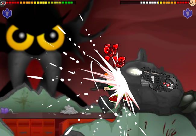 Screenshot of Newgrounds Rumble (Browser, 2007) - MobyGames