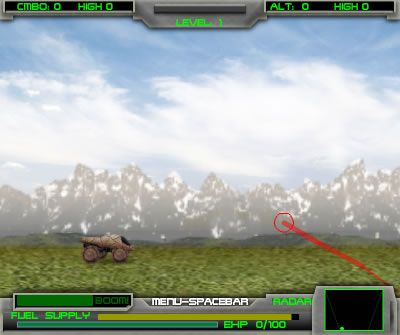 IndestructoTank: A.E. (Browser) screenshot: The co-op mode with two players