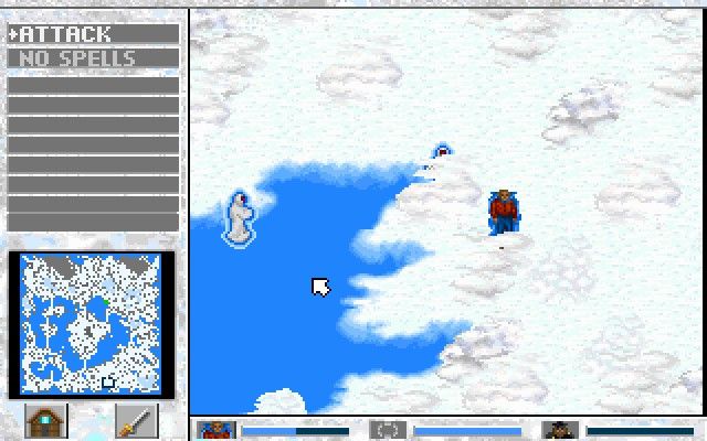 SpellCraft: Aspects of Valor (DOS) screenshot: Air plane