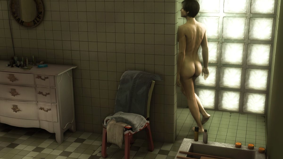Heavy Rain (PlayStation 4) screenshot: The shower scene