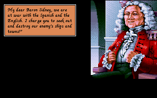 Pirates! Gold (Amiga CD32) screenshot: Meeting with a governor