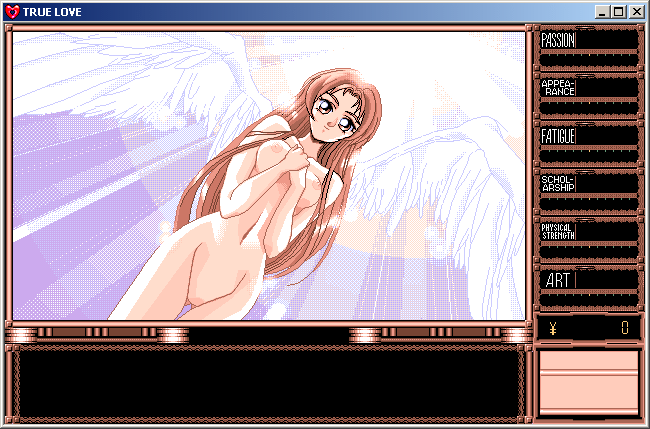True Love (Windows) screenshot: She's literally an angel