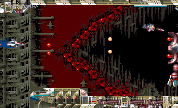 Disposable Hero (Amiga) screenshot: Bad guy coming