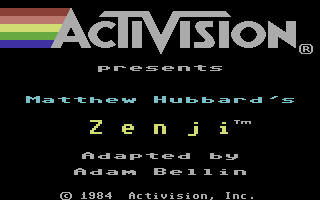 Zenji (Commodore 64) screenshot: Loading screen