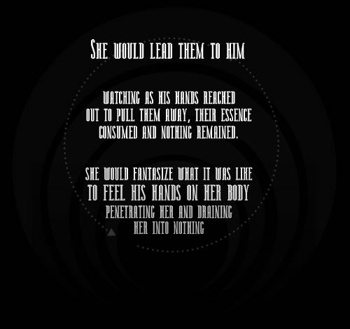 Coil (Browser) screenshot: Fourth unlocked part of the poem