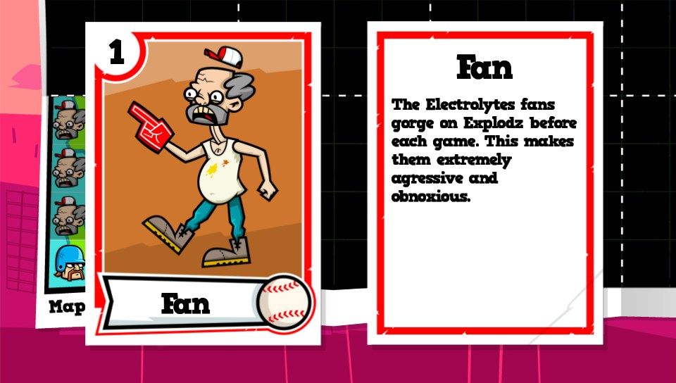 Baseball Riot (PS Vita) screenshot: Introducing your first opponent type (Trial version)