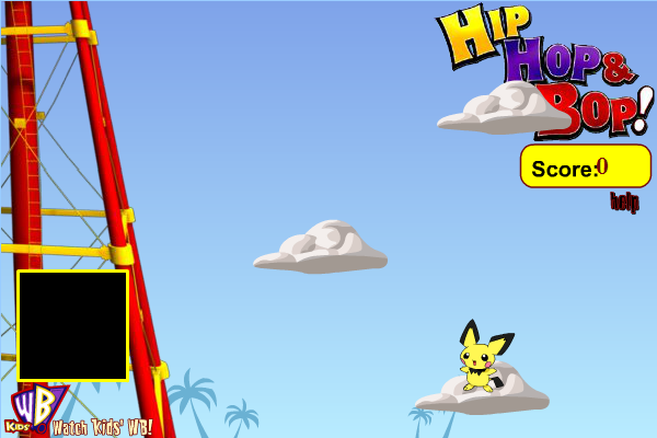 Hip Hop & Bop! (Browser) screenshot: Starting out.