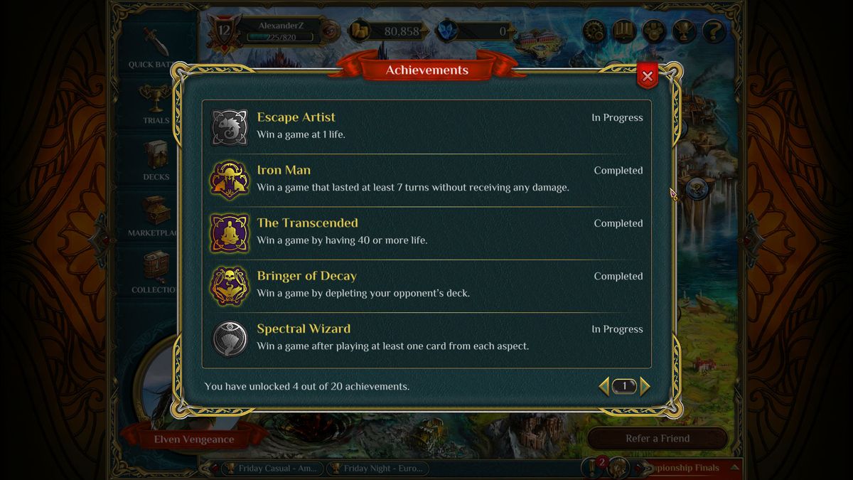 Screenshot of Spellweaver (Windows, 2016) MobyGames