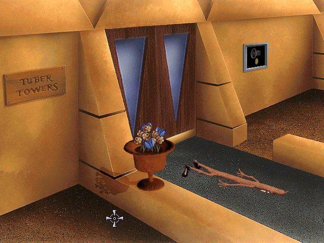 Animal (DOS) screenshot: Tuber towers