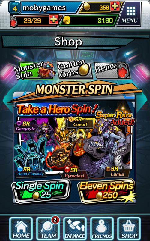Screenshot of Justice Monsters Five (Android, 2016) MobyGames