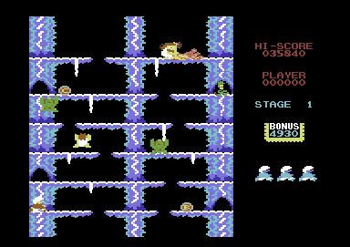Halcyon (Commodore 64) screenshot: Stage 1