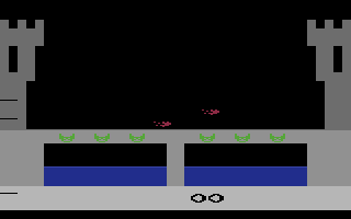 Dragonfire (Atari 2600) screenshot: Title screen