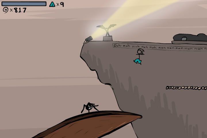 Screenshot of The Fancy Pants Adventure: World 1 (Browser, 2006) - MobyGames