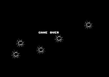 Target: Renegade (Commodore 64) screenshot: Game over