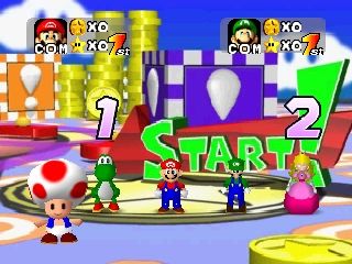 Mario Party (Nintendo 64) screenshot: Tutorial