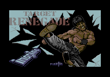 Target: Renegade (Commodore 64) screenshot: Loading screen