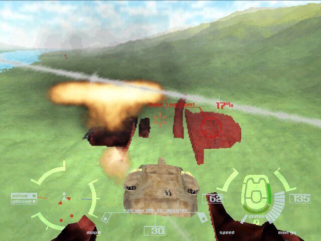 Thunder Brigade (Windows) screenshot: Explosion