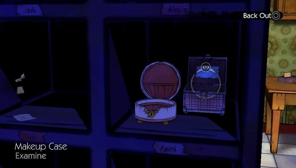 The Wolf Among Us (PS Vita) screenshot: Episode 2 - Somebody was rummaging through Faith's belongings