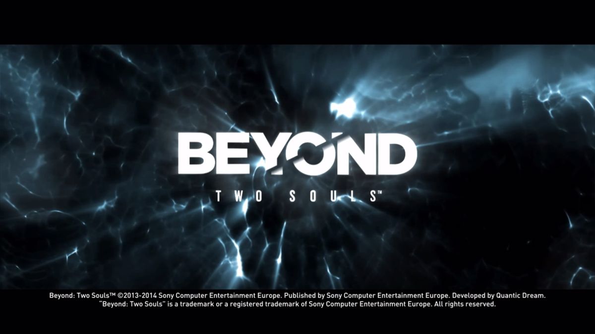 Beyond: Two Souls (PlayStation 4) screenshot: Beyond: Two Souls - Main title