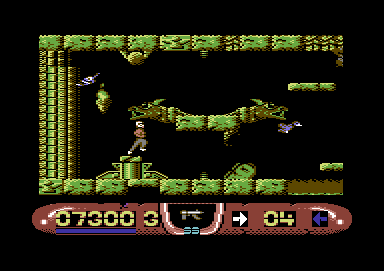 Hawk Storm (Commodore 64) screenshot: Level 4