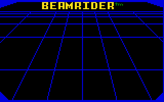 Beamrider (Intellivision) screenshot: Title screen