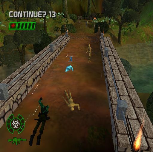 Army Men: Green Rogue (PlayStation 2) screenshot: Game Over!