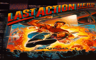 Last Action Hero (DOS) screenshot: Title screen