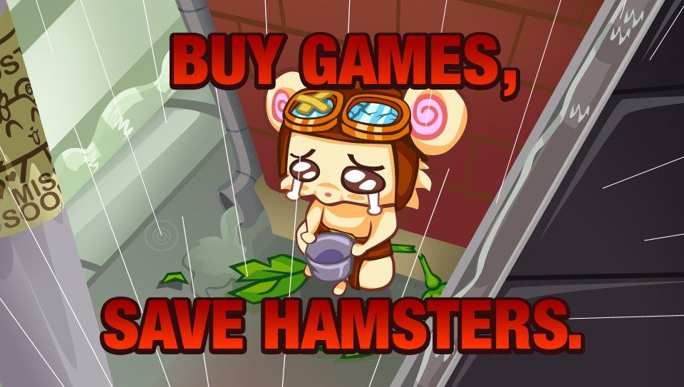 Flying Hamster HD (PS Vita) screenshot: Propaganda (Trial version)