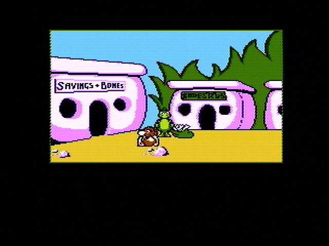 Big Nose Freaks Out (NES) screenshot: The opening sequence