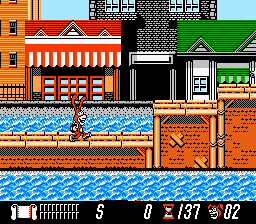 Yo! Noid (NES) screenshot: Recognize this guy?
