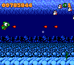 Coryoon: Child of Dragon (TurboGrafx-16) screenshot: Starting stage 2