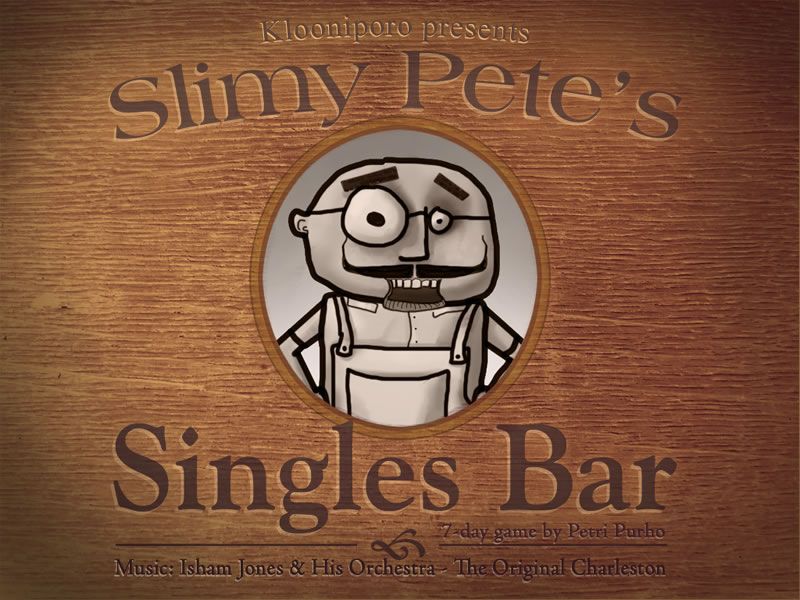 Slimy Pete's Singles Bar (Windows) screenshot: Title screen