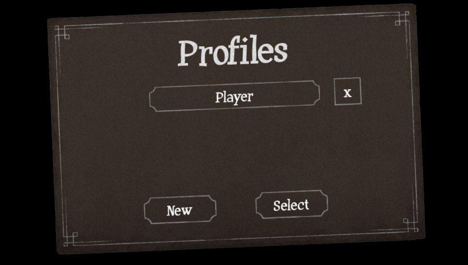 King Oddball (PS Vita) screenshot: Player profile (Trial version)