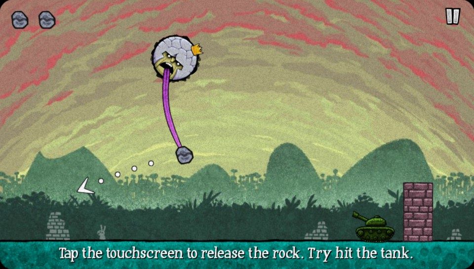 King Oddball (PS Vita) screenshot: Gameplay tutorial (Trial version)