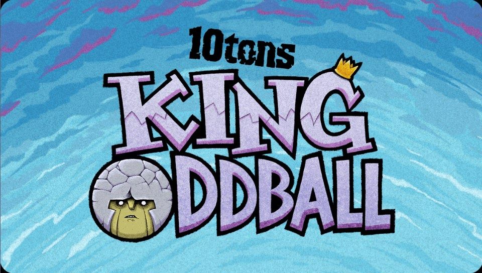 King Oddball (PS Vita) screenshot: Title splash screen (Trial version)
