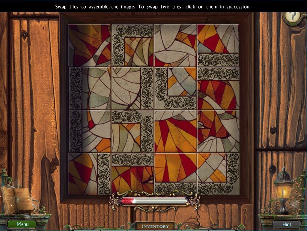 Shtriga: Summer Camp (Windows) screenshot: Despite initial appearances this is not the puzzler's favourite, a sliding block puzzle, but there is at least one of those further into the game
