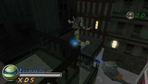 Screenshot of TMNT (PSP, 2007) - MobyGames