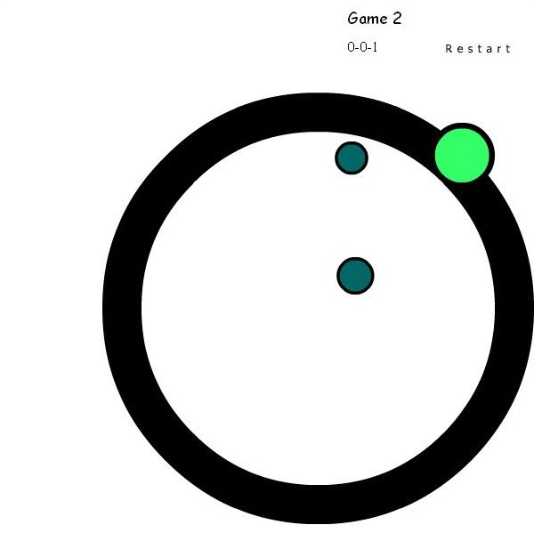 The Bubble Game (Browser) screenshot: ...and know the game is won.