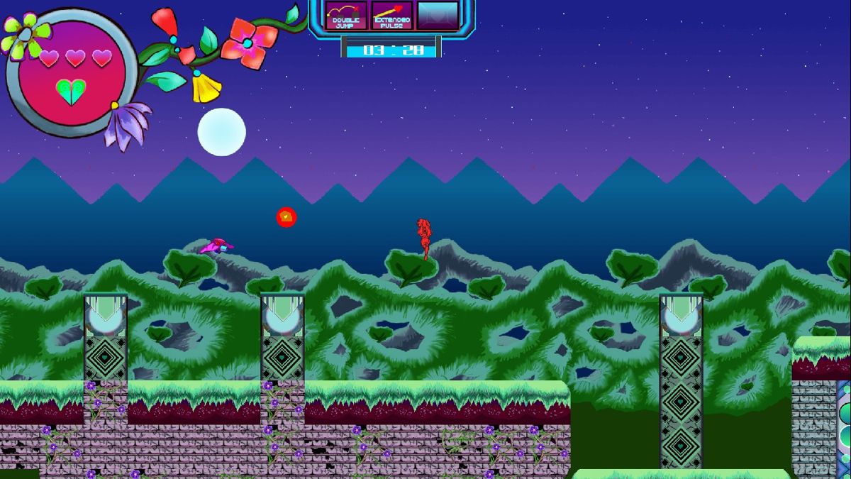 PulseCharge (Windows) screenshot: Load power from enemy shots
