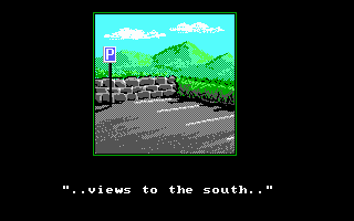 Demon's Tomb: The Awakening (DOS) screenshot: And this is its illustration